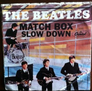 The Beatles Slow Down/ Matchbox 45 Rpm Single W/ Pic Sleeve