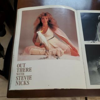 Stevie Nicks 1983 The Wild Heart Tour Concert Program Book 3