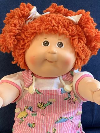 Cabbage Patch Kids Popcorn Girl - 30 Dino Overalls