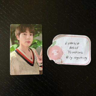Bts Be Essential Edition Lucky Draw Event M2u Official Photocard Jin [us Seller]