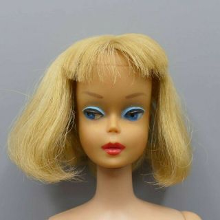 American Girl Barbie Long Hair High Color Blonde Doll 1070 From 1966