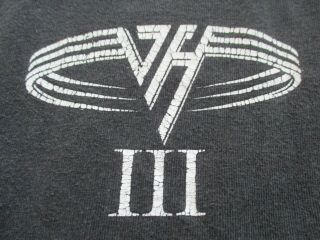 1998 Van Halen Iii " Check Out The Big Brain On Brad Tour Concert Xl Shirt Eddie