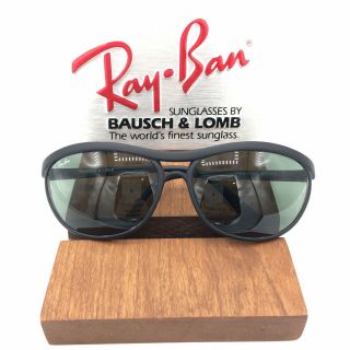 Vintage Ray Ban Bausch And Lomb W1849 Matte Black Predator Ps3
