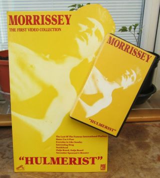 Morrissey Hulmerist 1990 Vhs Shop Display