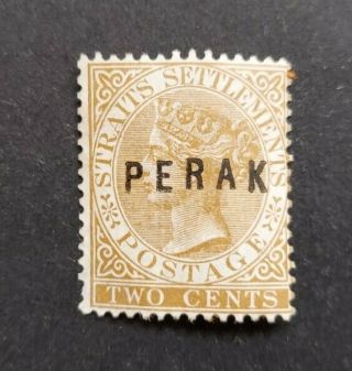 Malaya Perak 1878 - 83,  2c.  Brown Optd Mh