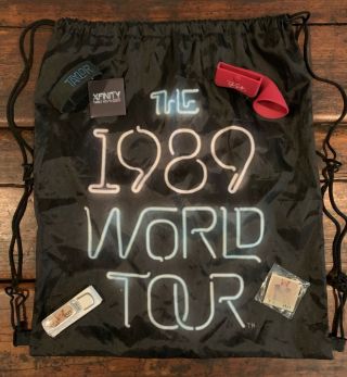 Taylor Swift 1989 World Tour Accessories,  Bag,  Flash Drive,  Keychain,  Wristband