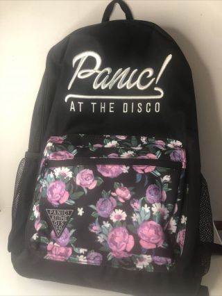 Panic At The Disco Backpack 2017 Roses