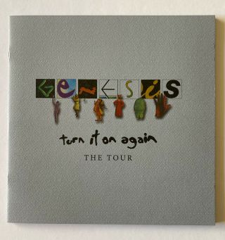 Genesis Turn It On Again Tour 2007 Book Concert Program Phil Collins