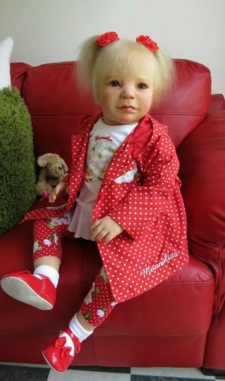 Reborn Baby Girl Doll ✿ Emmy ✿ Realborn Kit,  Sculpt Denise Pratt 30 " With