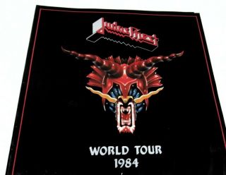 Judas Priest - Defenders Of The Faith World Tour 1984 - Tour Book (rob Halford)