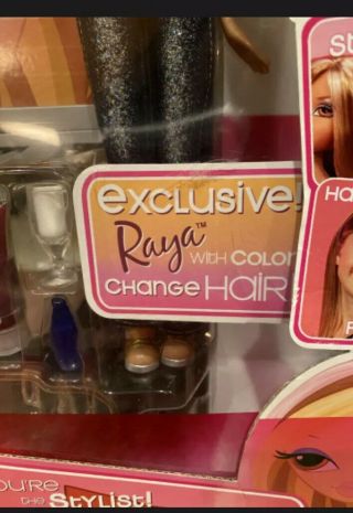 Ultra Rare Bratz Magic Hair Salon W RAYA Doll Playset 5