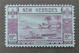 Nystamps British Hebrides Stamp 61 Og H $225 U25y1494