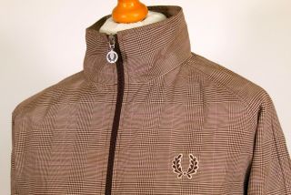 Fred Perry Prince Of Wales Check Harrington - L/xl - 80 