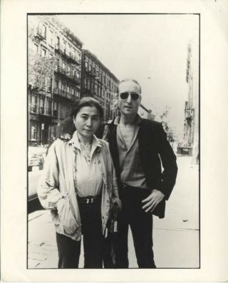 John Lennon Yoko Ono York City 1970 
