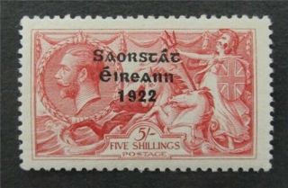 Nystamps British Ireland Stamp 57 Og H $100 U18y2512