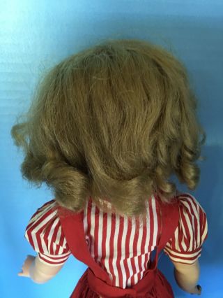 Madame Alexander CISSY doll in 1955 Red Jumper 4