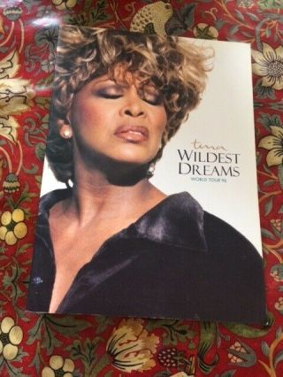 Tina Turner.  Wildest Dreams 1996 World Tour Concert Programme Paperback