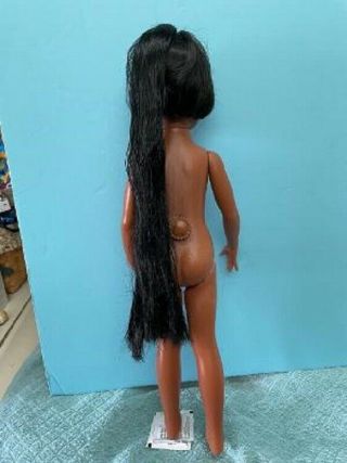 Vintage Black Tressy Doll Crissy African American Ideal 3