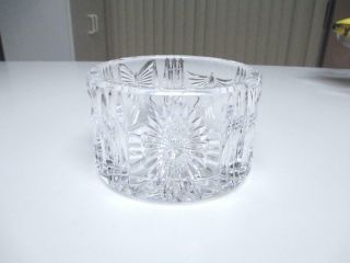 Sparkling Waterford Crystal Millennium " 5 Toasts " Champagne Bottle Coaster
