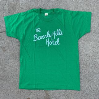 1980s Deadstock Vintage The Beverly Hills Hotel Gift Shop T - Shirt Sz M 80s