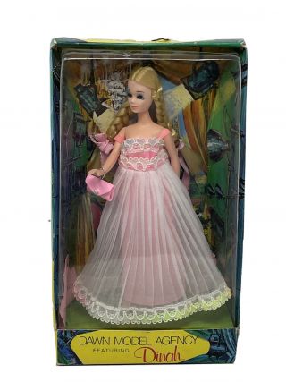 Topper Toys Dinah Doll No.  0534 - 0001 Dawn Model Agency 1971 Nrfb