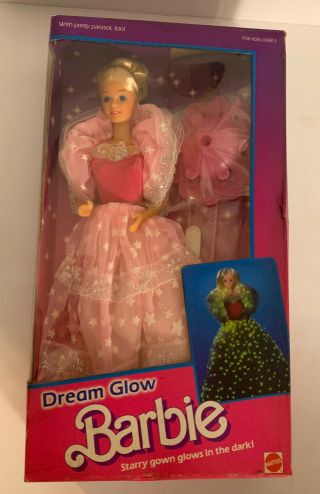 Vintage 1985 Dream Glow Barbie Doll Mattel