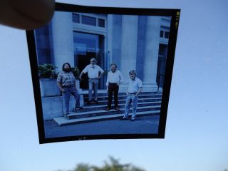 The Dubliners Photo Transparency 1983 For Album 21 Years On Printers Own Unique