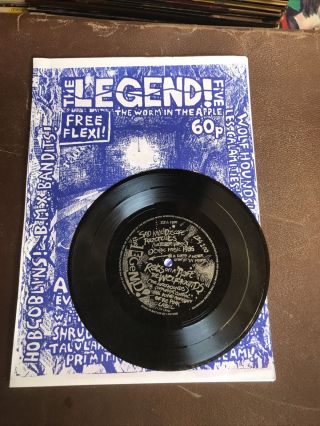 The Legend Fanzine 5 Plus Razorcuts & The Wolfhounds Flexi Soup Dragons
