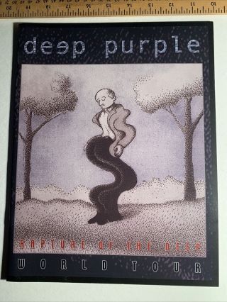 Deep Purple Rapture Of The Deep 2005 World Tour Concert Book Program