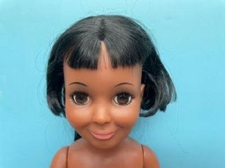 Vintage Black Tressy Ideal Doll Outstanding RARE Crissy African American 2