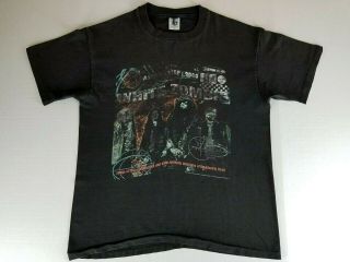 Vintage 1995 White Zombie Band T Shirt Astro Creep Tour Double Sided Gem Xl