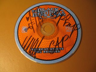 Autographed Black Eyed Peas The Renegotiations Remixes Cd Fergie Will.  I.  Am