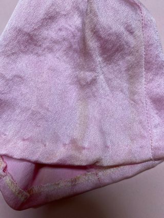 Vintage Barbie Clothes Japanese Exclusive Outfit　Pink Satin gown With bead trim 3
