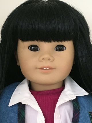 American Girl Doll Black Hair Just Like You (jly) 4 Asian Rare Pleasant Company