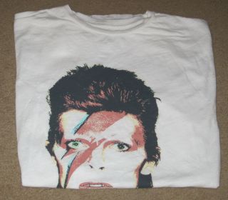 David Bowie Retro Brand Quality T Shirt Small