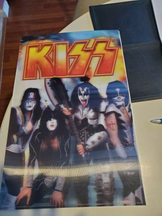 Kiss 3d 11 X 17 Poster,  Gene Simmons,  Demon,  Catman,  Spaceman