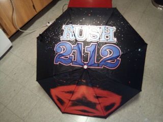 Rush 2112 Lp Artwork 42 " Polyester Umbrella One Of A Kind