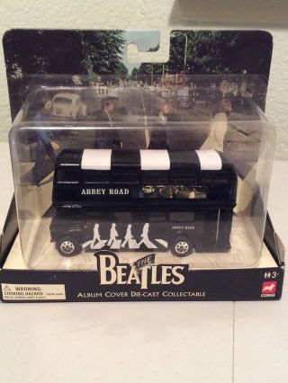 The Beatles Abbey Road Album Cover Die - Cast Collectable - Routemaster Bus Corgi