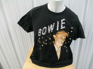 Vintage Tultex The David Bowie Archives 2016 Xl Black T - Shirt