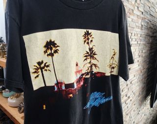 Eagles Hell Freezes Over 1994 Vintage Shirt Size Xl Hotel California Giant