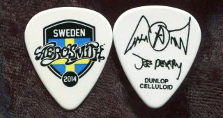 Aerosmith 2014 Tour Guitar Pick Joe Perry Custom Concert Stage Sweden