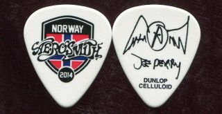 Aerosmith 2014 Tour Guitar Pick Joe Perry Custom Concert Stage Norway
