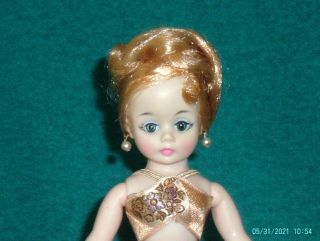 1961 Vintage 9 1/2 " Jointed Mme Alexander Margot Doll In Org Swimsuit (rare)