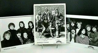 Jefferson Starship,  3 - Glossy 8x10 Press Kit Photos,  Grunt Promo (1975 - 76)