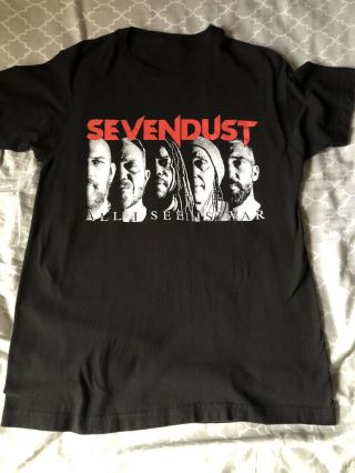 Sevendust Shirt Medium All I See Is War Slipknot Five Finger Death Punch Tool