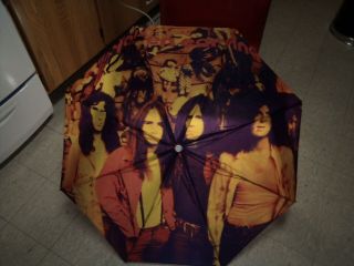 Golden Earring " Wall Of Dolls " 42 " Retractable Umbrella Only One Made
