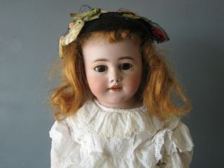 Fantastic German Simon & Halbig 1250 Bisque Head Doll 27 " Bm70