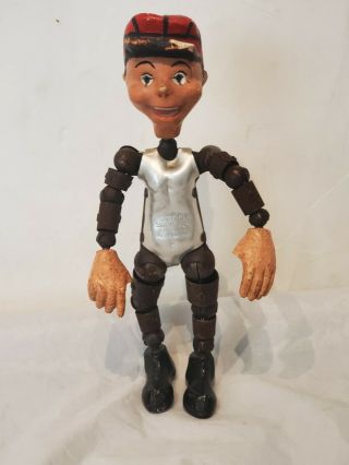 Vtg Bucherer Saba Articulated Jimmie Dugan Reg ' lar Fellers Comic Character Doll 2