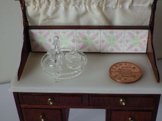 29.  Dennis Jenvey dressing table & glass craft vanity set 2