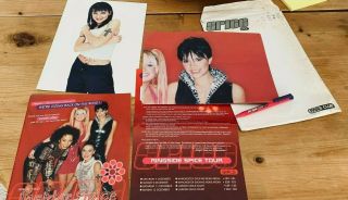 Spice Girls Spice Insider Fan Club Edition No.  2 Posters,  Booklet & Pen